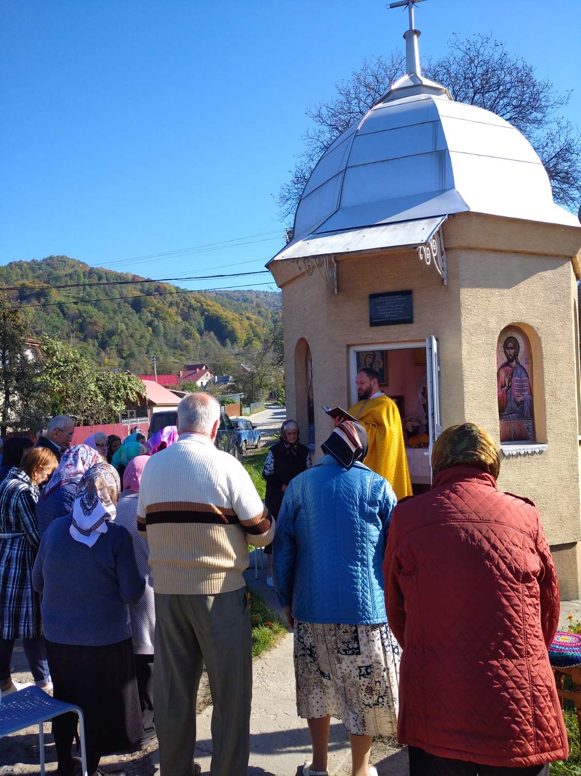 Ucrania - Santa Misa en la Capilla de San Juan Bautista