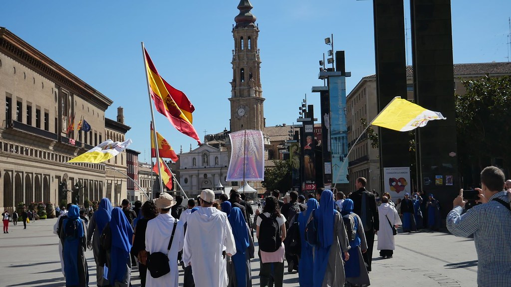 España - Peregrinación de la Familia Religiosa a la Virgen del Pilar (2)