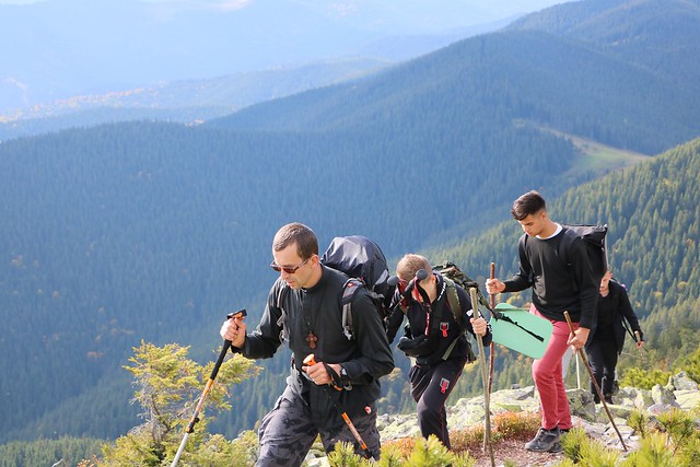 Ucrania - Salida a la montaña con los jóvenes