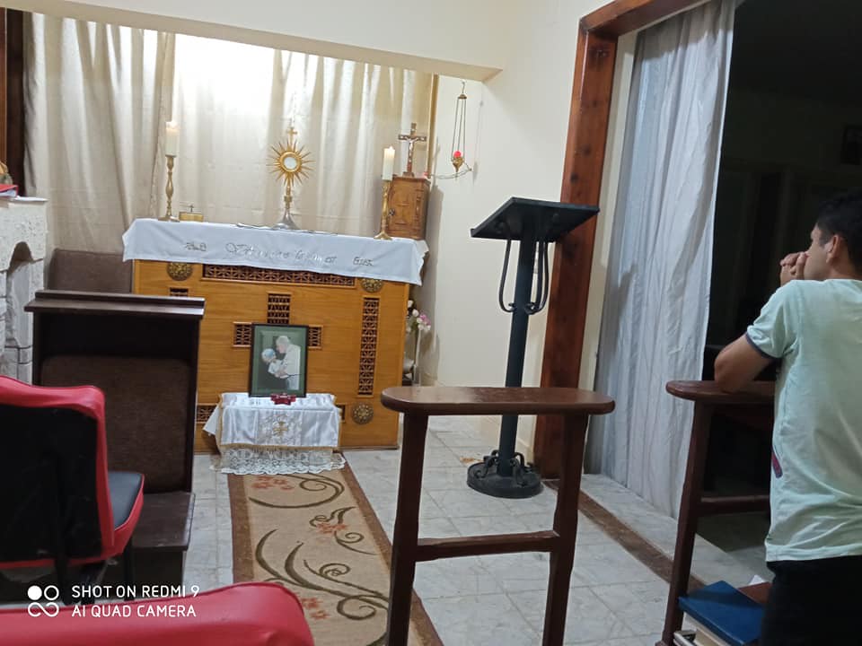 Egipto - Adoración por las vocaciones en el Noviciado