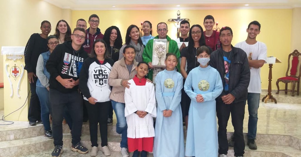 Brasil - Reliquia del Beato Carlo Acutis en la Paróquia Divino Espírito Santo