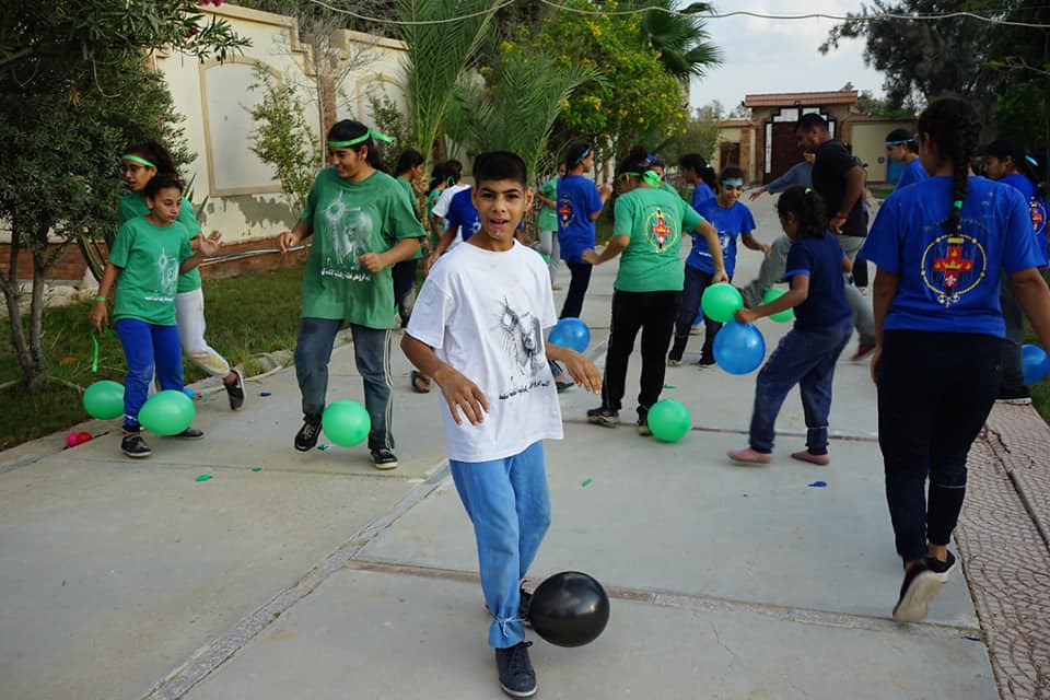 Egipto - Festejos de Juan Pablo II en la Ciudad de la Caridad