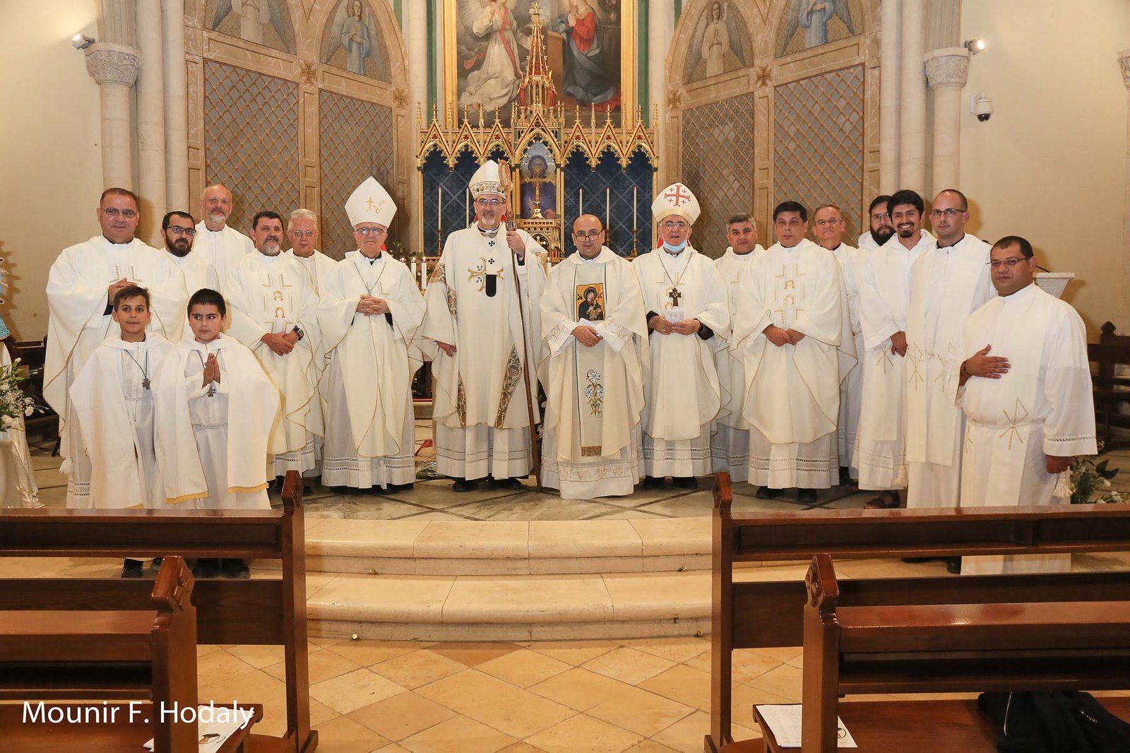 Tierra Santa - Celebración de los 25 años de sacerdocio del P. Gabriel Romanelli con el Patriarcado latino de Jerusalén
