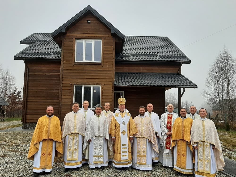 Ucrania - Inauguración de la Casa de Ejercicios Espirituales y retiros