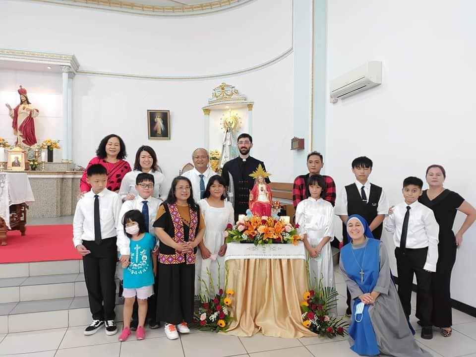 Taiwán - Fiesta patronal y primeras comuniones