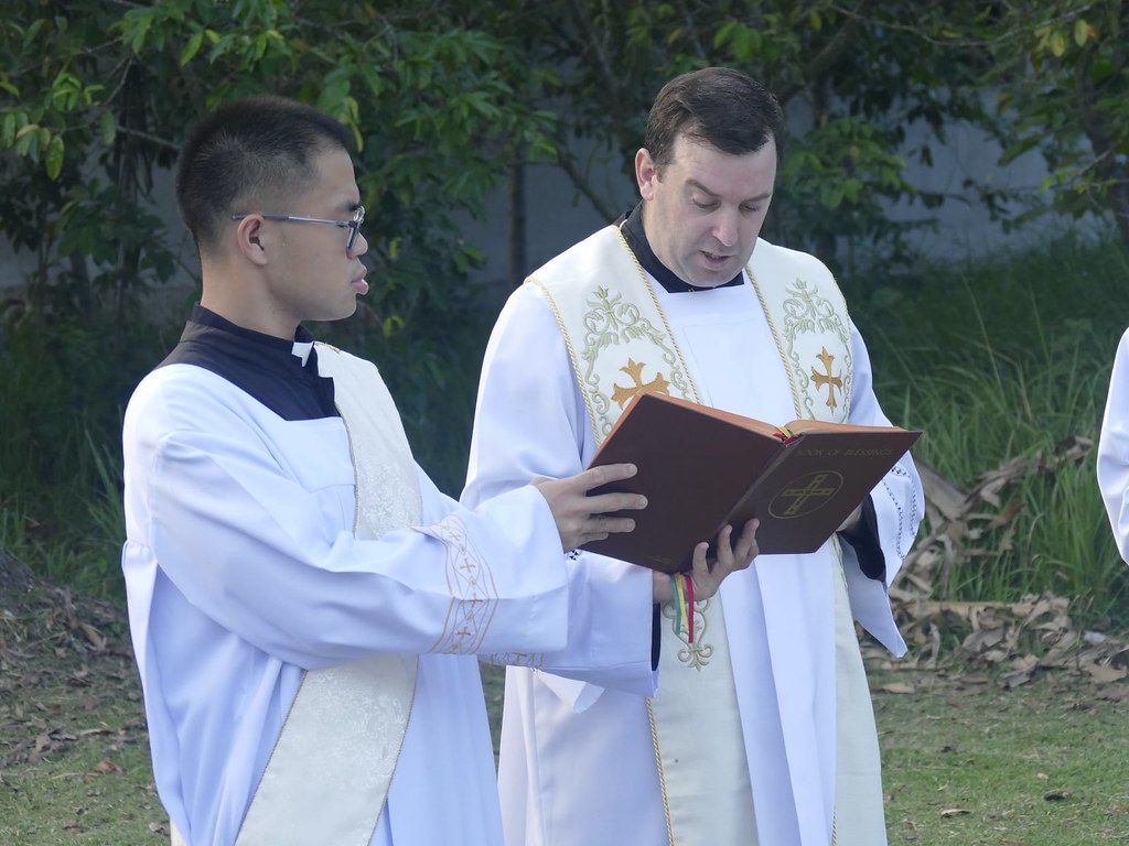 Filipinas - Bendición del nuevo edificio del seminario