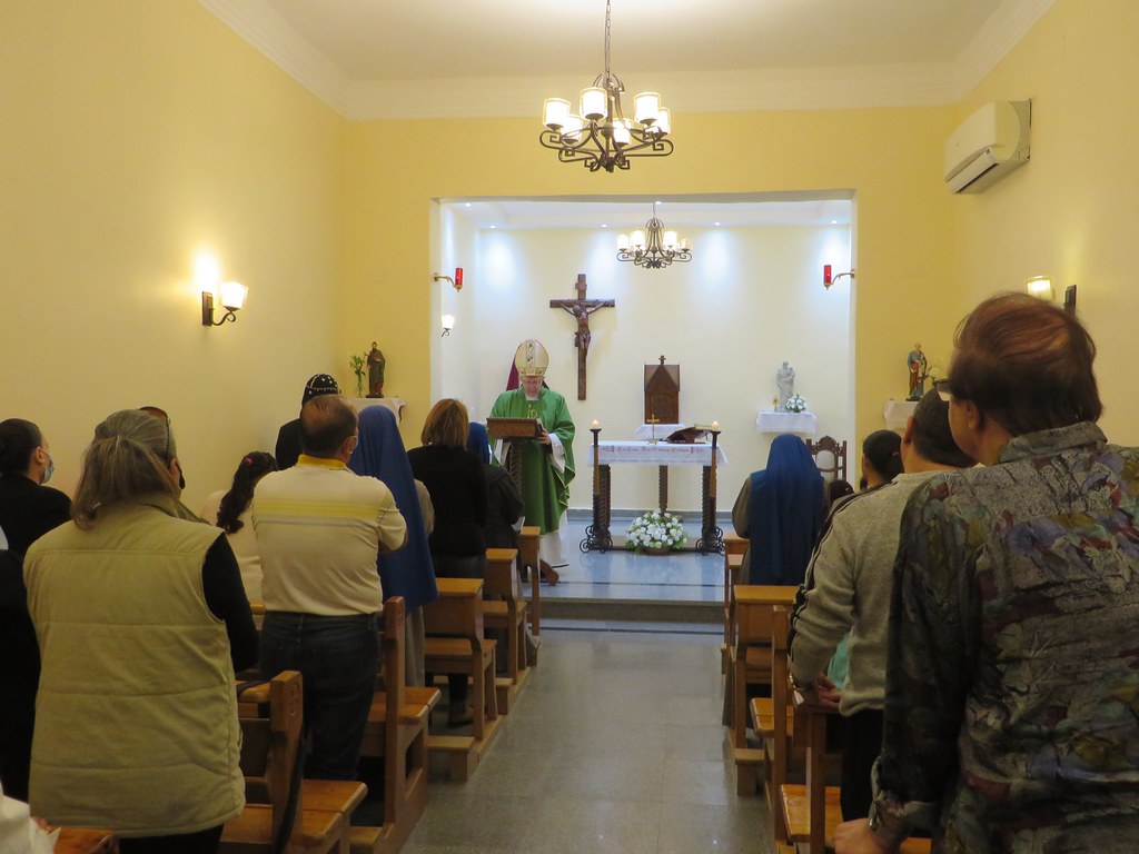 Egipto - Misa con los bienhechores del Hogar de niñas