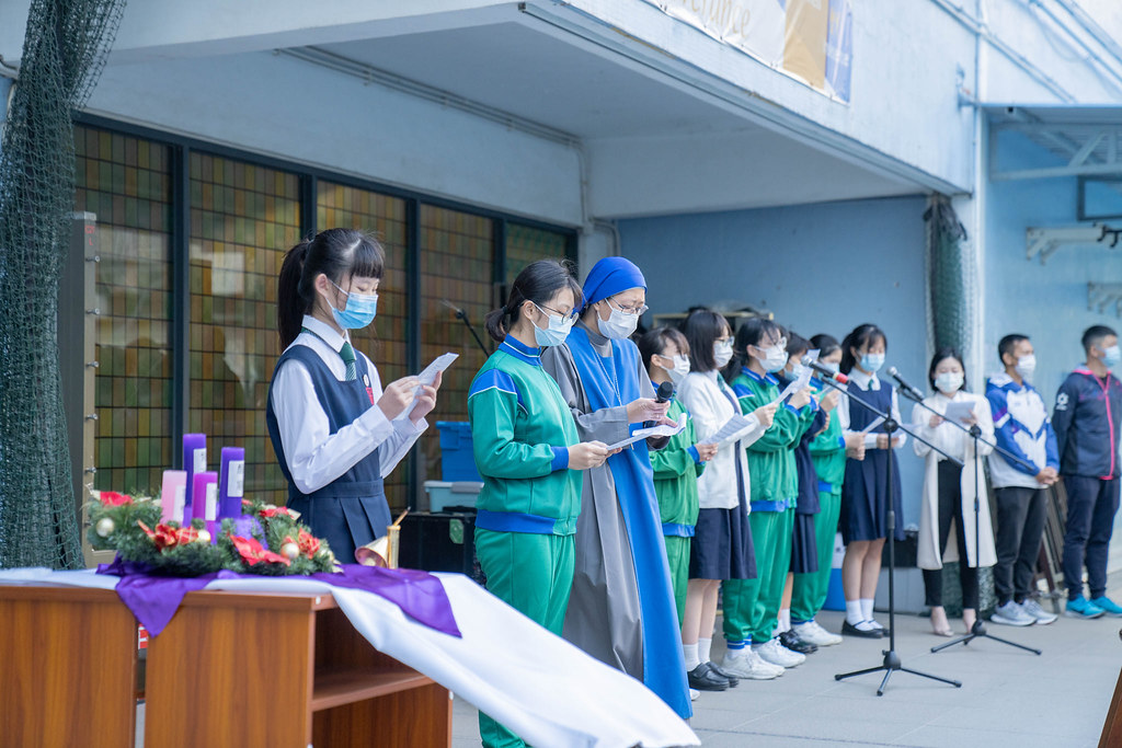 Macau - Inicio del Adviento en la escuela