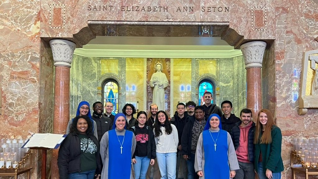 Estados Unidos - Peregrinación de las Voces del Verbo a Santa Elizabeth Ann Seton y la Gruta de Lourdes en Mt. Saint Mary's