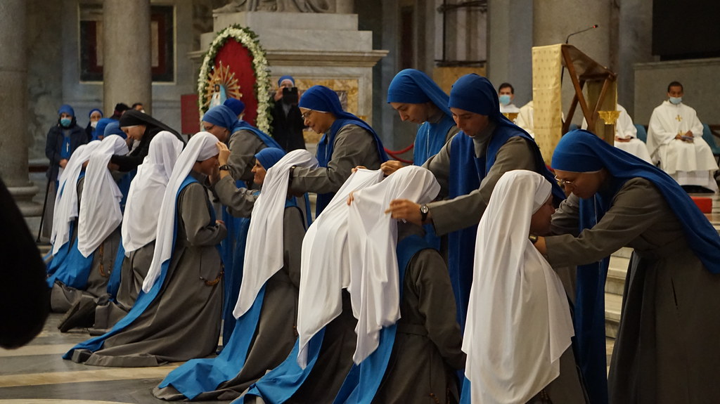 Italia - Toma de hábito en San Pablo Extramuros