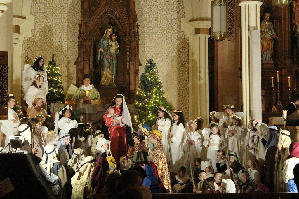 Estados Unidos - Pesebre viviente en Mankato