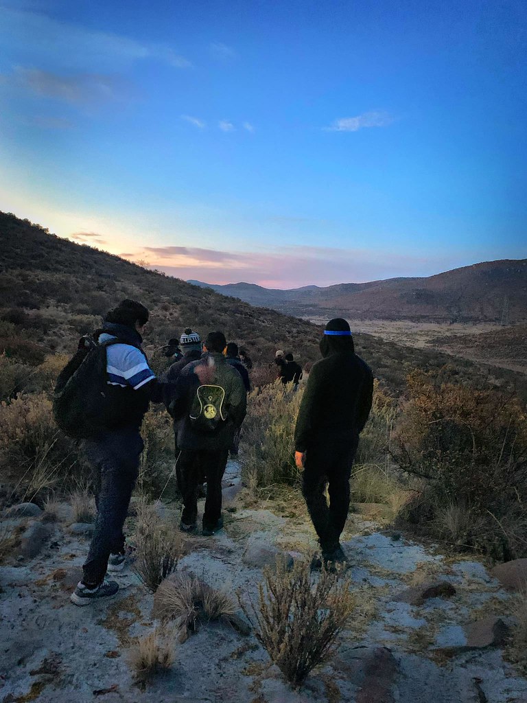Perú - Peregrinación nocturna de los seminaristas a la Virgen de Chapi
