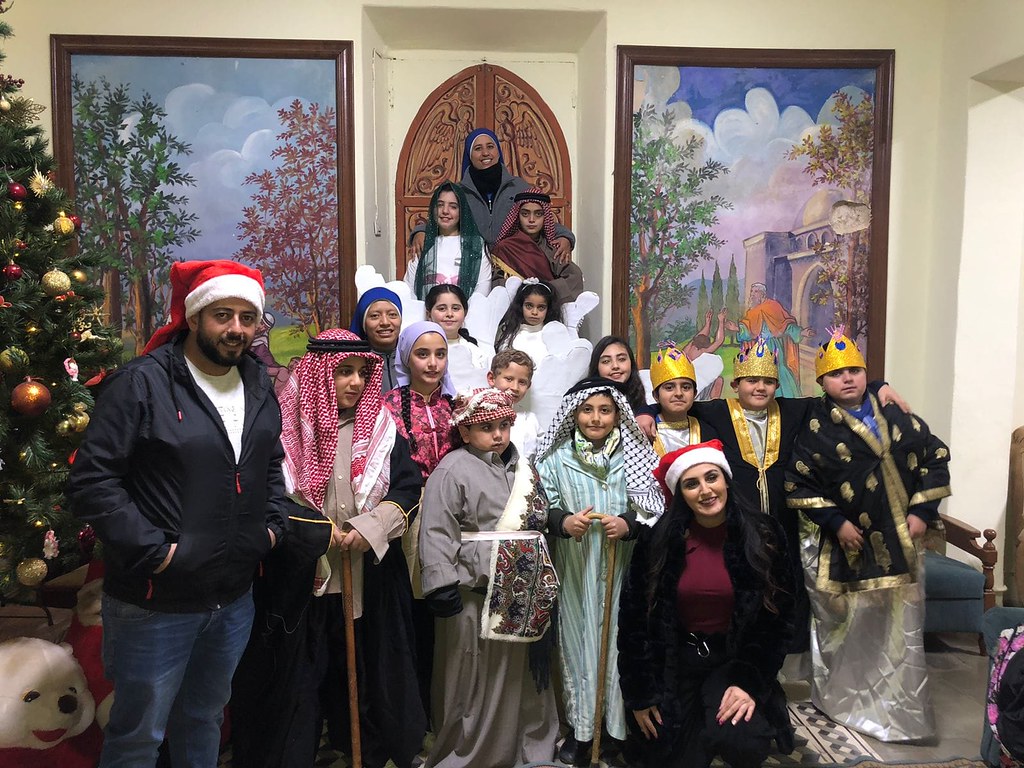 Jordania - Pesebre viviente en el Hogar de Jordania