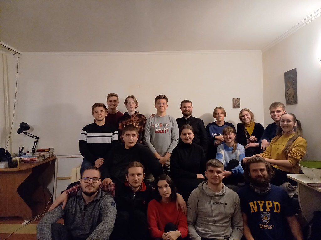 Ucrania - Noche de película con el grupo de jóvenes