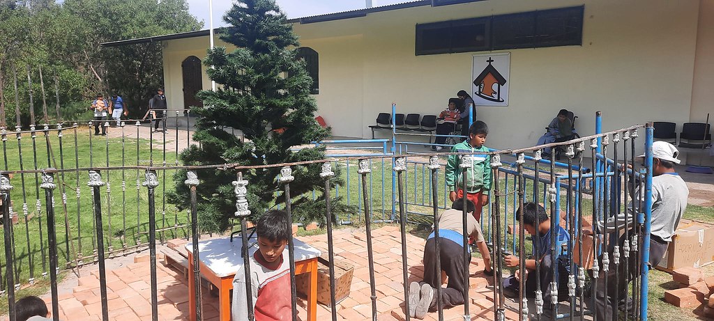 Perú - Armado el nacimiento en el Hogar