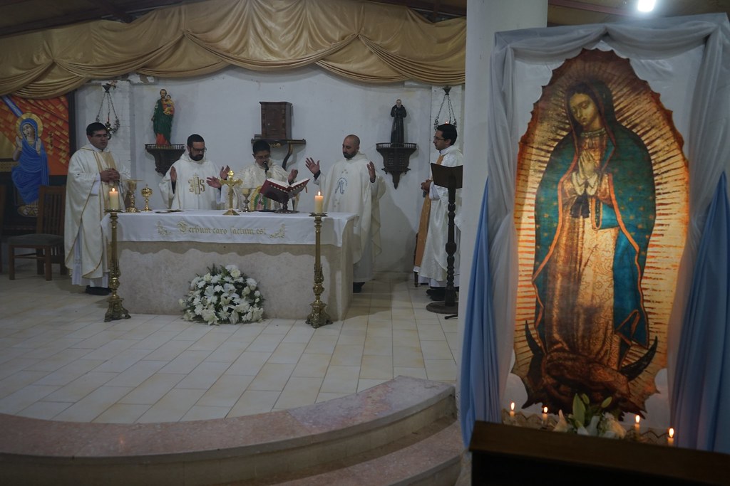 Egipto - Celebración de la Virgen de Guadalupe