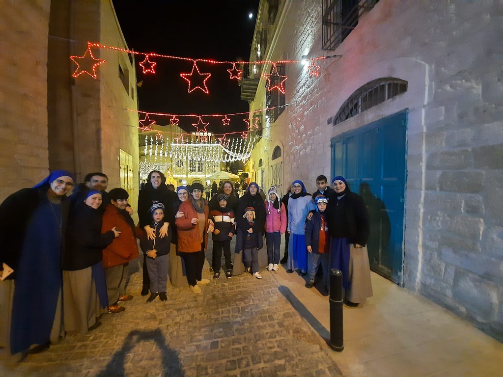 Tierra Santa - Paseando por las calles de Belén con los niños del Hogar Niño Dios