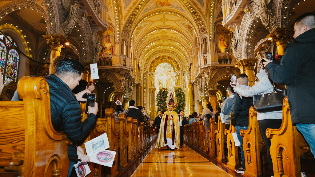 Estados Unidos - Festejos de la Virgen de Guadalupe en Massachussets