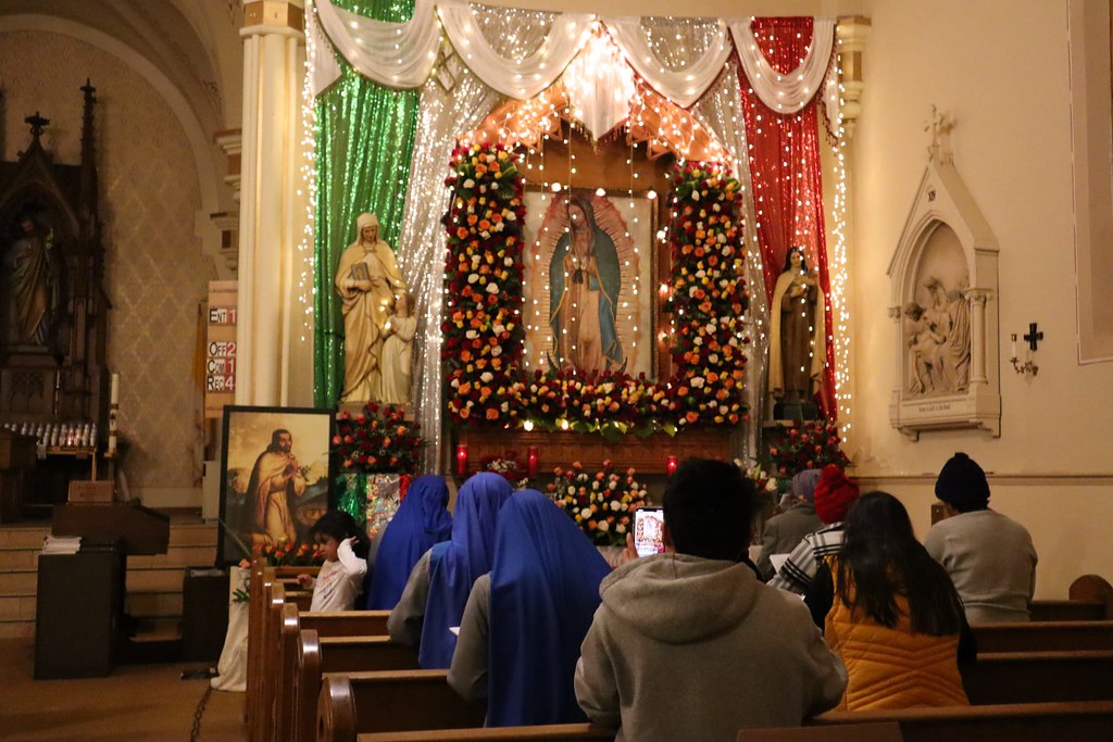 Estados Unidos - Festejos de la Virgen de Guadalupe en Mankato, Minnesota