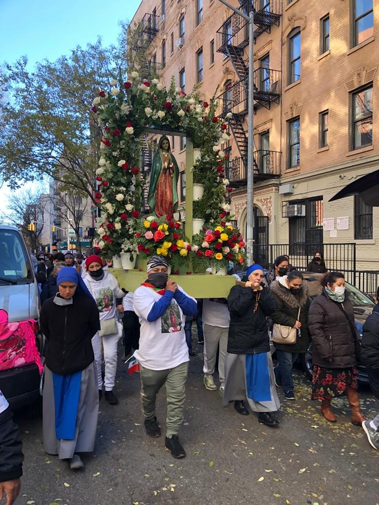 Estados Unidos - Celebración de N.S. de Guadalupe en Nueva York