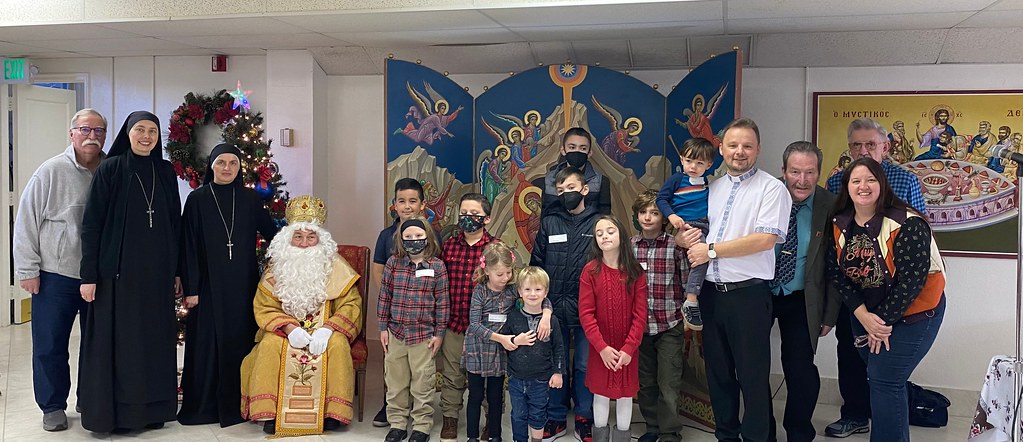 Estados Unidos - Visita de San Nicolas en Nueva Jersey