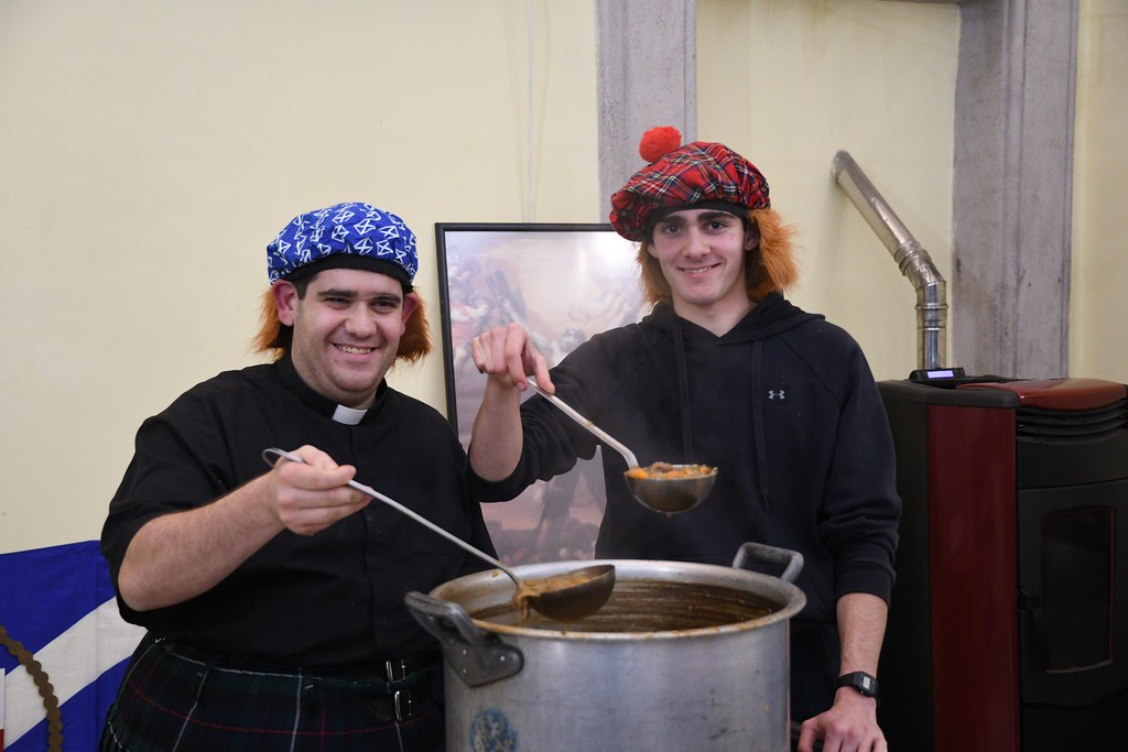 Italia - Fiesta de San Andrés, Patrón de Escocia, en el Seminario Mayor