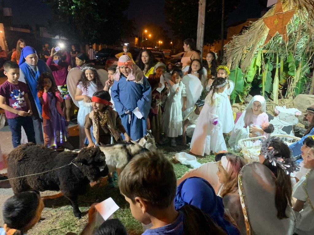 Argentina - Pesebre viviente Oratorio de La Plata