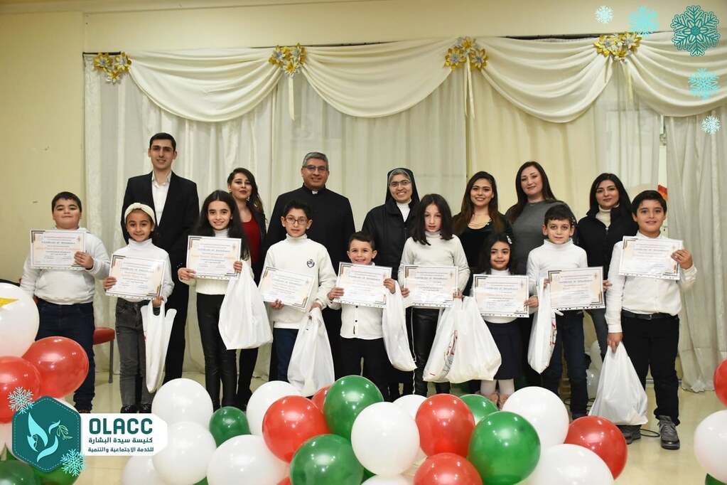 Siria - Fin del curso de inglés en el Centro Nuestra Señora de la Anunciación