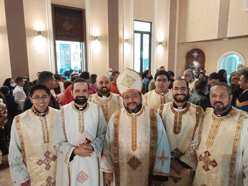 Egipto - Inauguración del Templo Parroquial en Ibni Betak