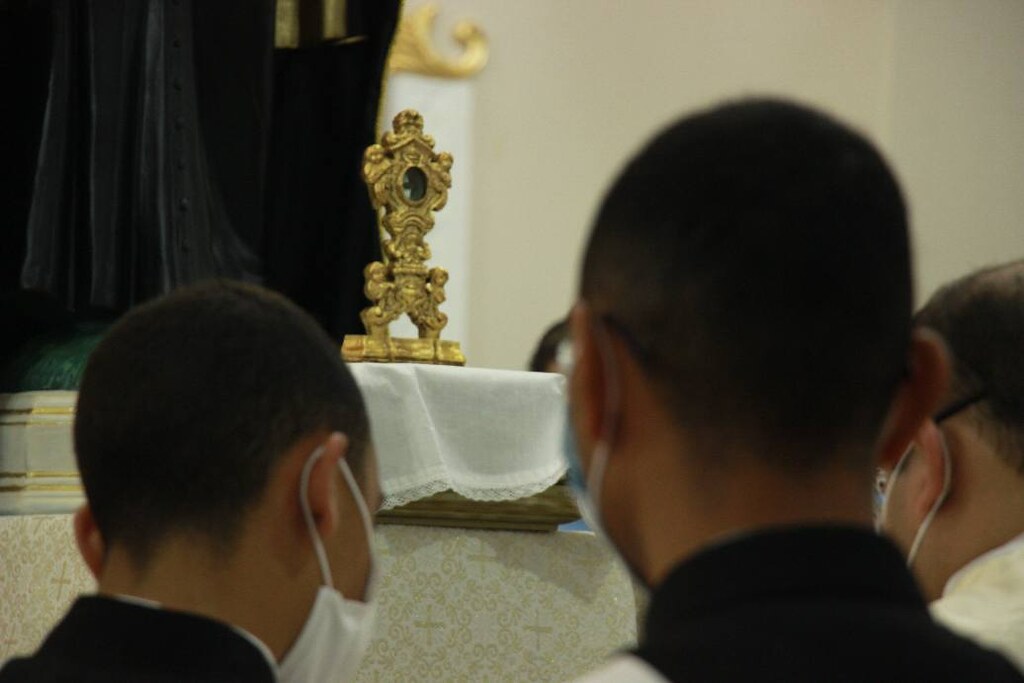 Brasil - Inauguración del nuevo retablo y llegada de la reliquia de San José de Anchieta