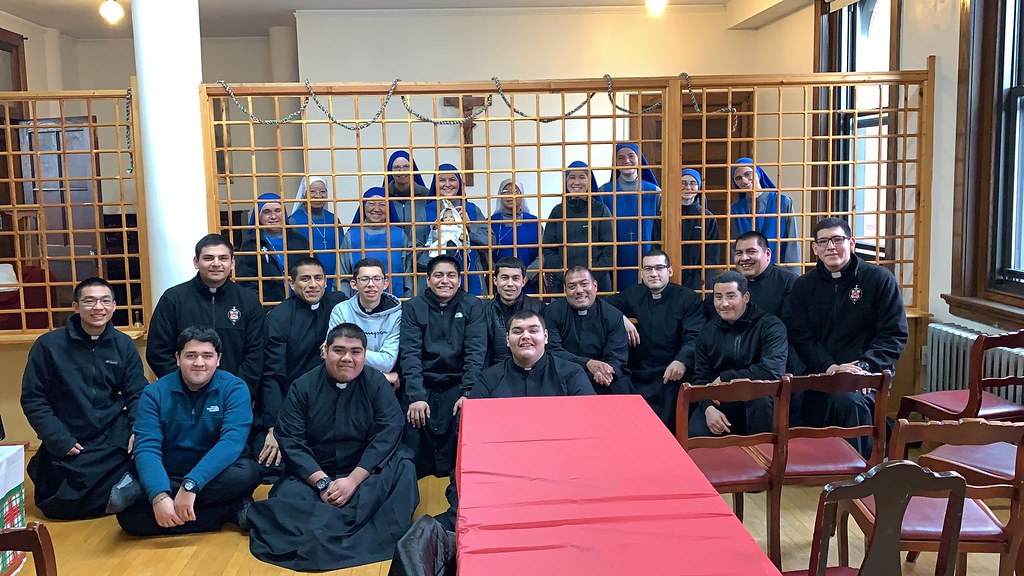 Estados Unidos - Visita de los novicios al Monasterio en Nueva York