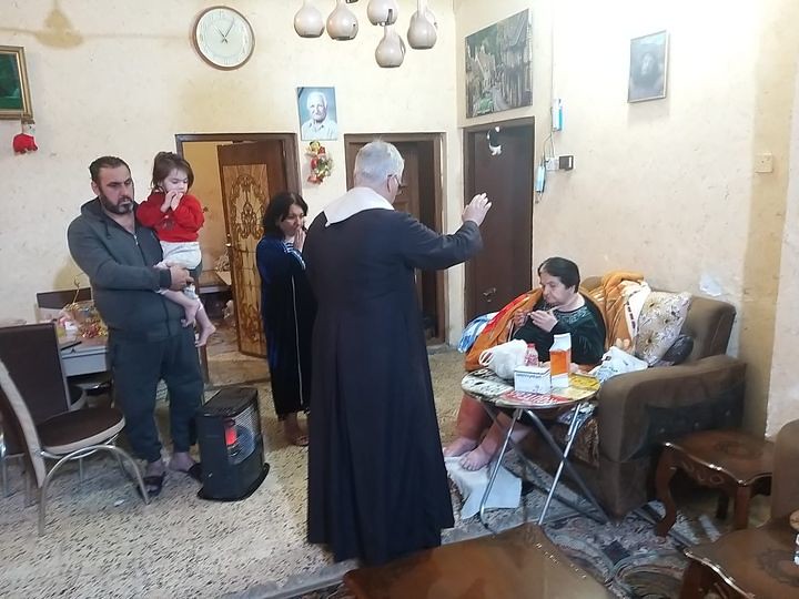 Irak - Visita a una familia en Bagdad