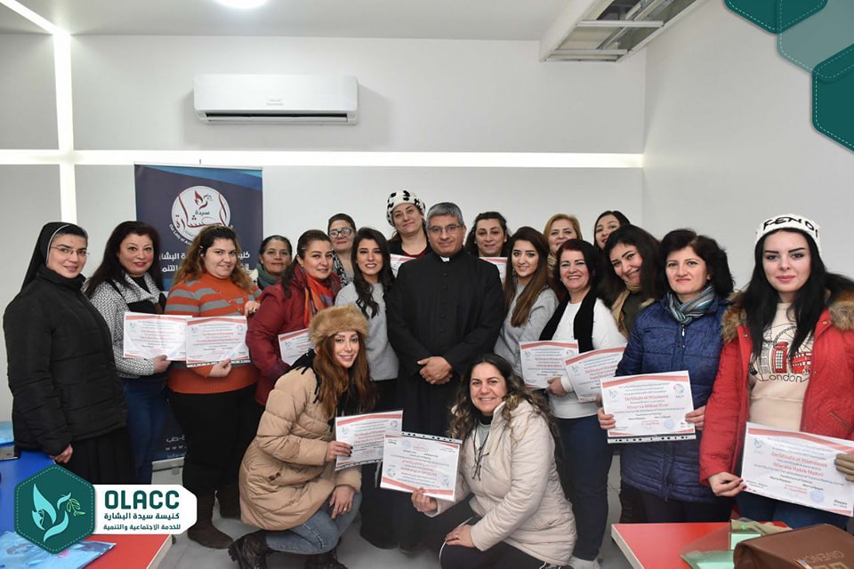 Siria - Segundo taller de curación de traumas en el Centro Nuestra Señora de la Anunciación
