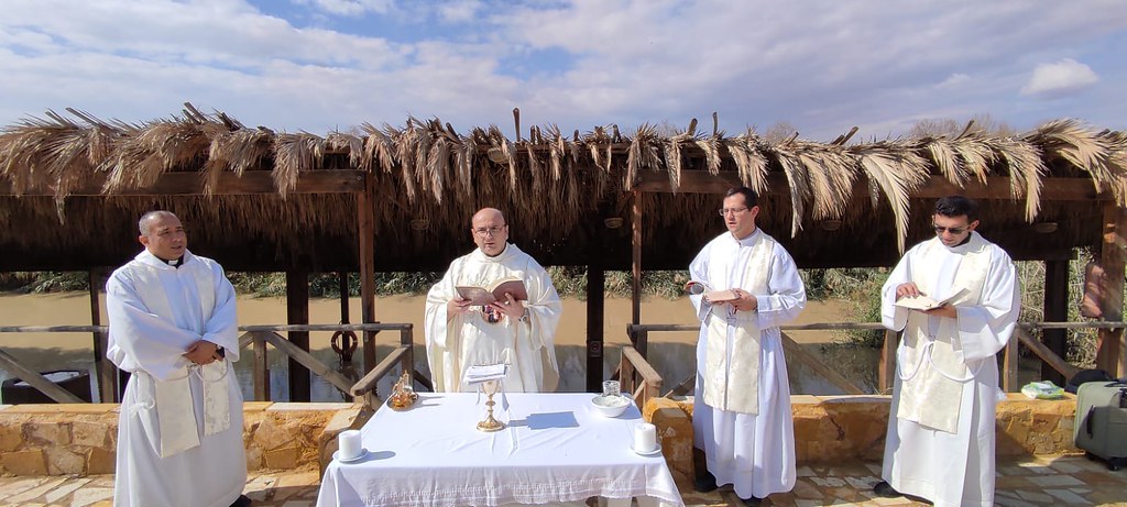 Jordania - Misa en el Lugar del Bautismo de Jesús