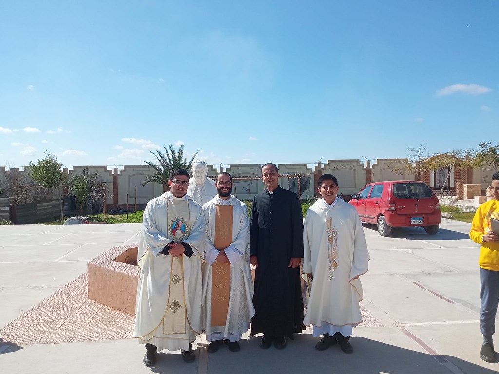 Egipto - Imposición de sotana y Primero Votos del novicio Aemad
