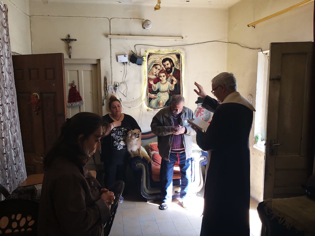 Irak - Visita a las casas de los cristianos en Bagdad