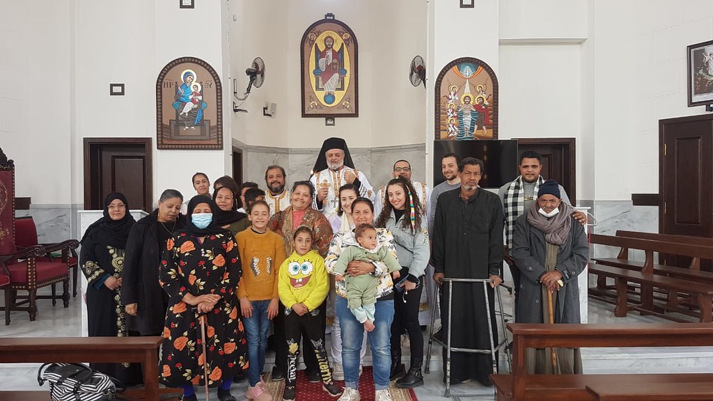 Egipto - Santa Misa de la apertura del ayuno de Jonás en Ibni Betak