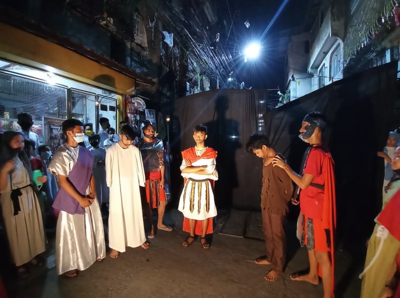 Filipinas - Via Crucis viviente