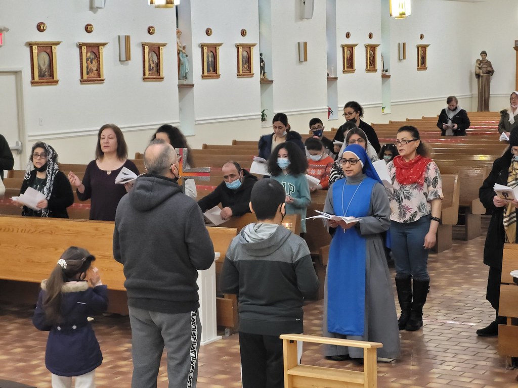 Canadá - Via Crucis en árabe
