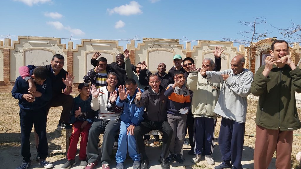 Egipto - Visita del P. Cano a la Ciudad de la Caridad