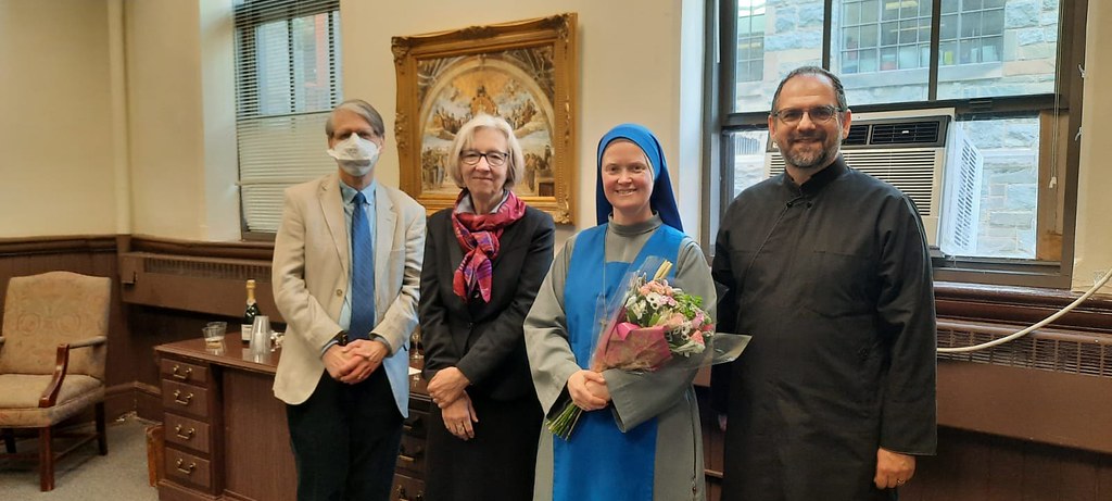 Estados Unidos - Nueva Doctora en Historia de la Iglesia, Hna. Maria Theotokos Adams