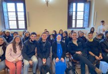 «אשרי רודפי שלום, כי בני אלוהים יקראו» – “Bienaventurados los que trabajan por la paz, porque serán llamados hijos de Dios” Mt 5,9 tierra santa