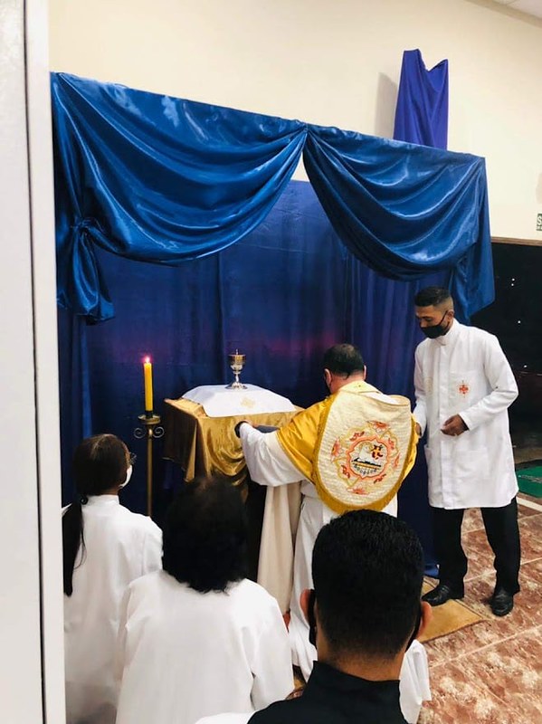 Brasil - Jueves Santo en la Parroquia Nuestra Señora del Buen Viaje