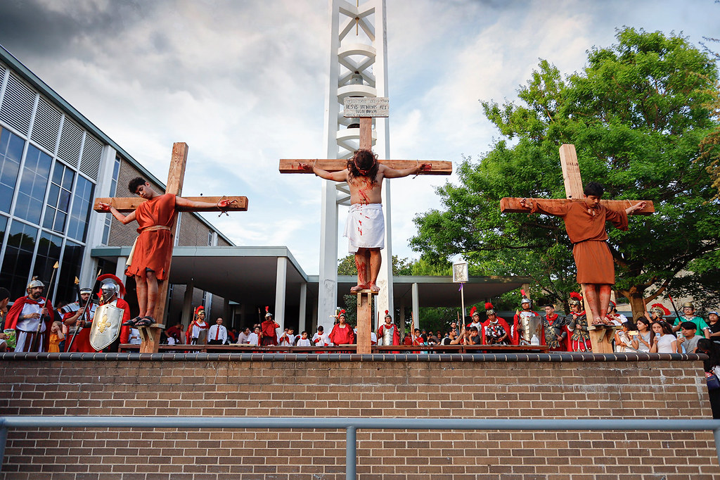 Estados Unidos - Viacrucis viviente en Dallas