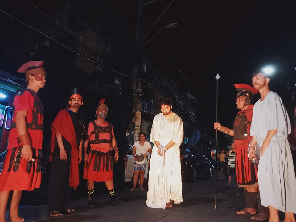 Filipinas - Viacrucis viviente en la Parroquia Nuestra Señora de Luján