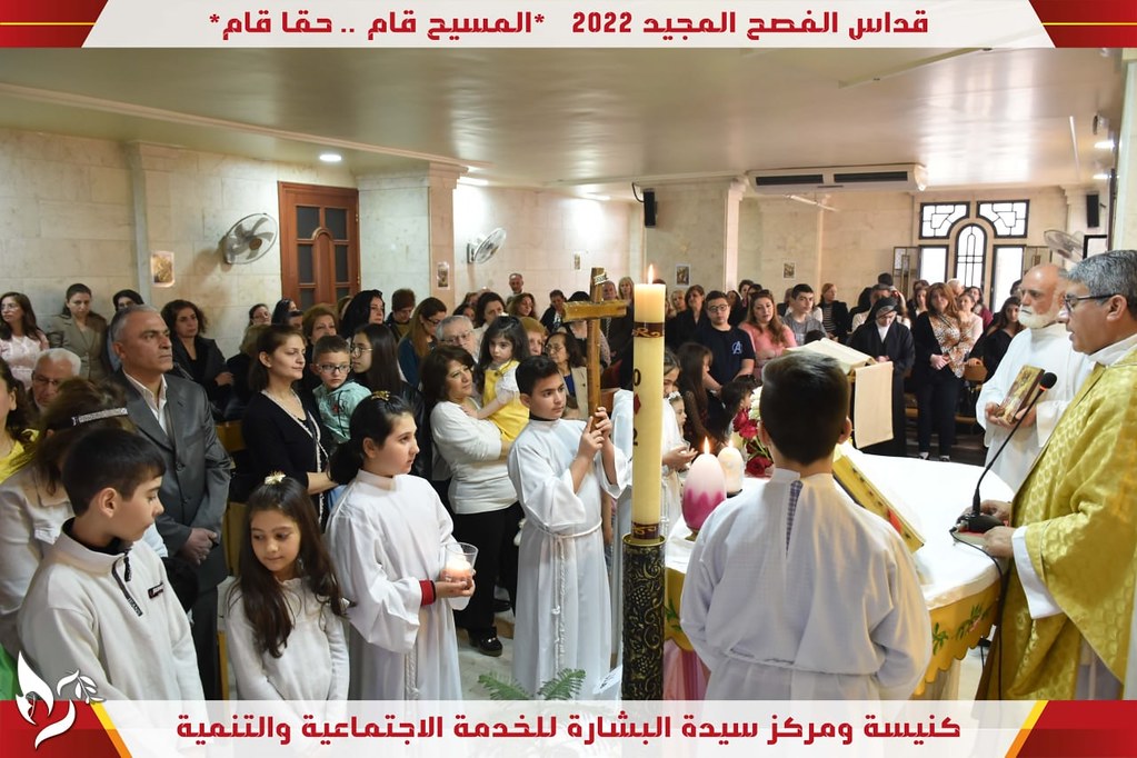 Siria - Misa de Pascua en Alepo