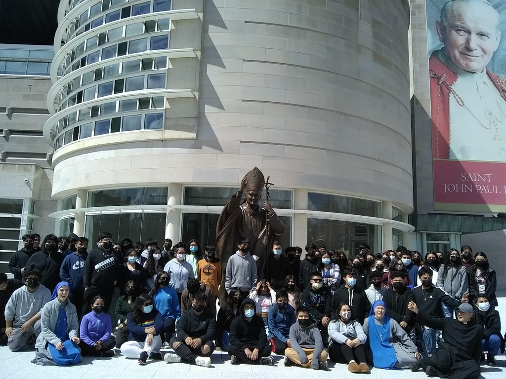 Estados Unidos - Retiro de Confirmación en el Santuario de Juan Pablo II en Washington DC