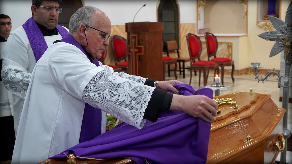 Brasil - Velorio y entierro del P. Marcos Juan, IVE