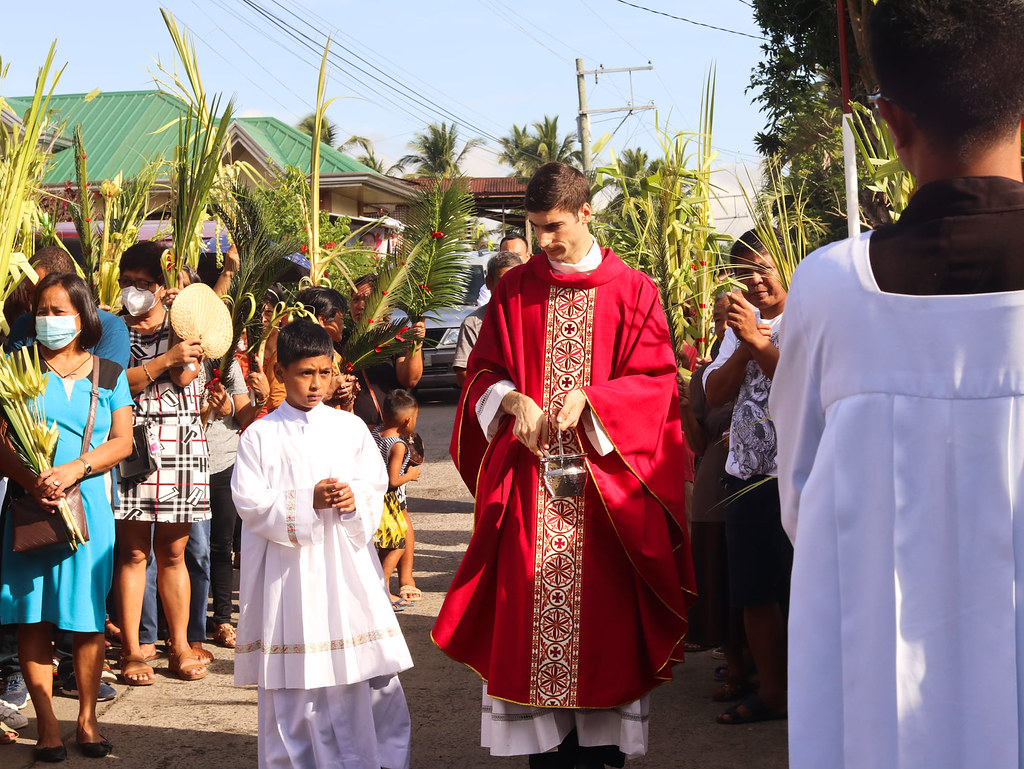 Filipinas - Domingo de Ramos en el Seminario Mayor