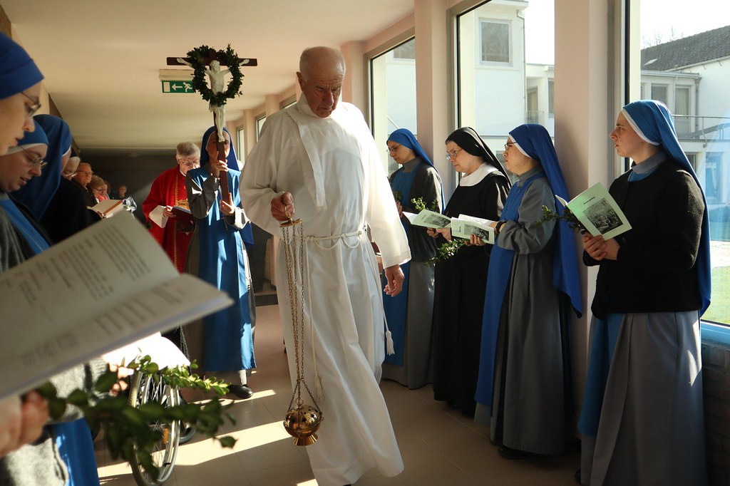 Holanda - Domingo de Ramos en el Monasterio Ecce Homo